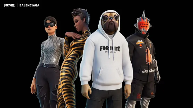balenciaga x fortnite