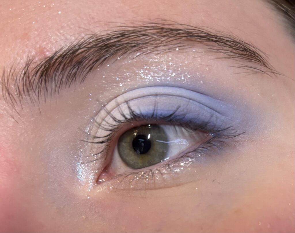 frosted eyeshadow