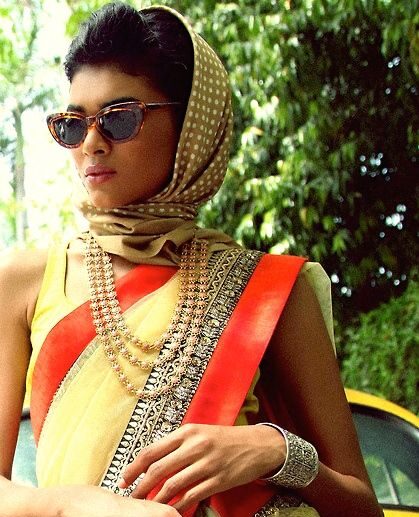 headscarves with sari