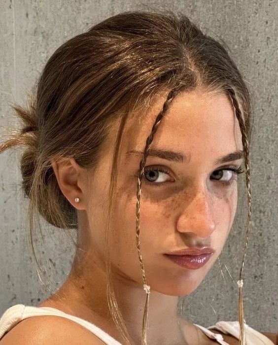 light-weight makeup and hair