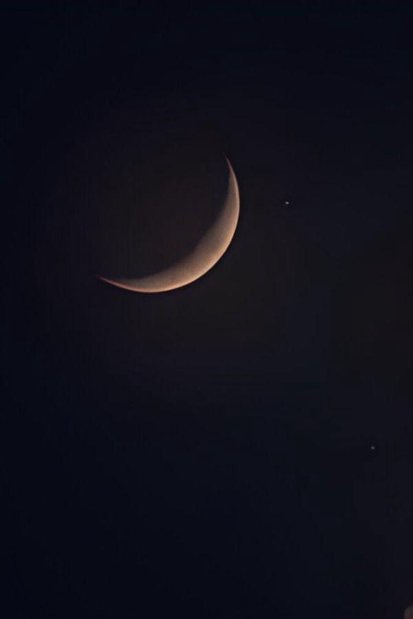 Crescent moon