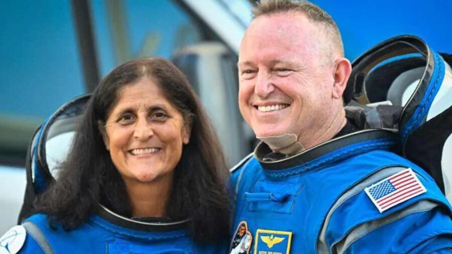 Sunita Williams and Butch Wilmore