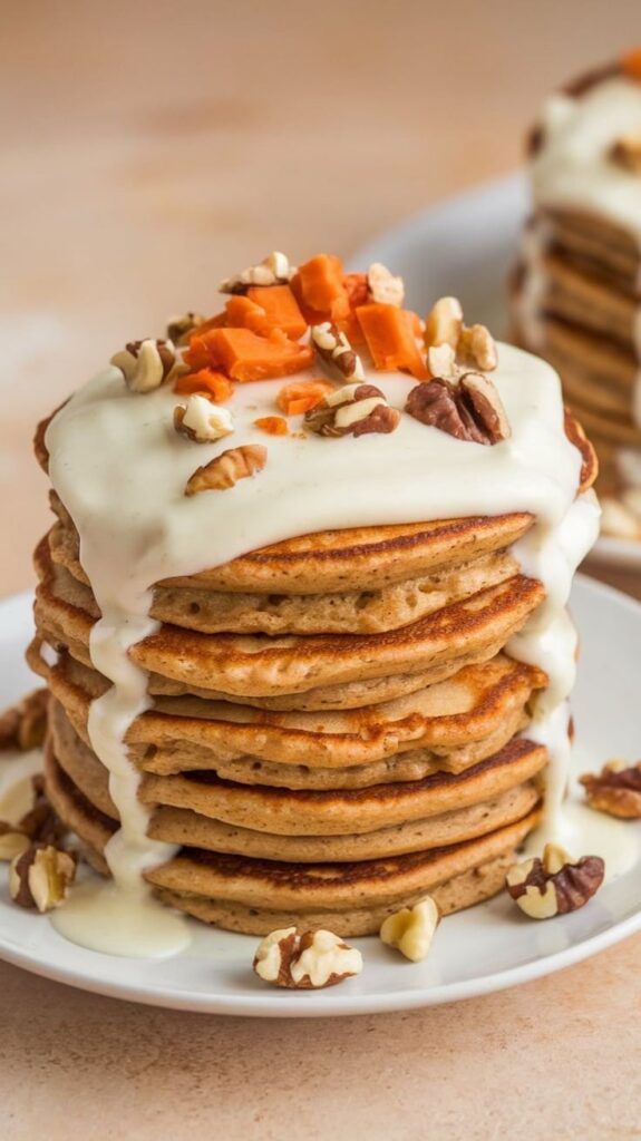 carrot cake pancakes