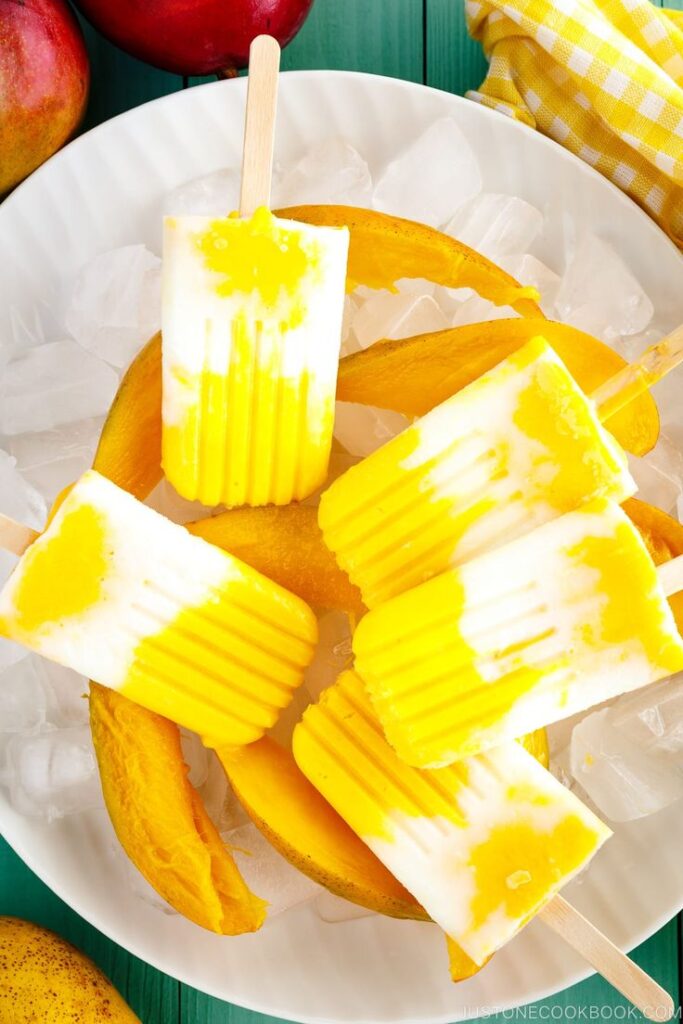 mango lassi popsicles