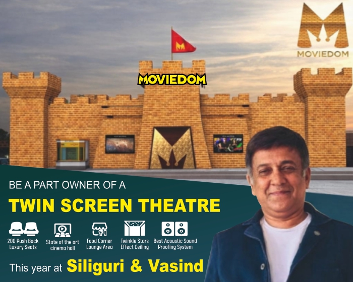 Moviedom brings first 100 seater twin screen mini multiplexes to Siliguri & Vasind