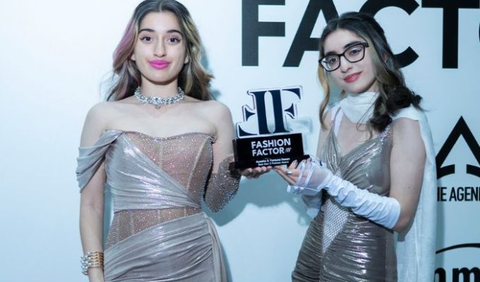 Yamuna Hasan Ayesha Hasan Win Best Gen Z Podcast Award And Take Over Fashion Factor Dubai
