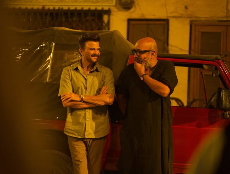 Subedaar star Anil Kapoor with suresh triveni