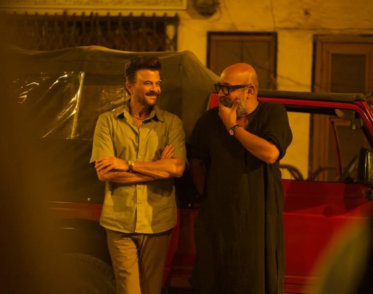 Subedaar star Anil Kapoor with suresh triveni