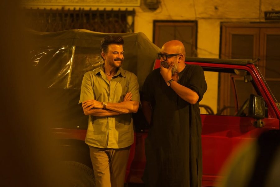 Subedaar star Anil Kapoor with suresh triveni