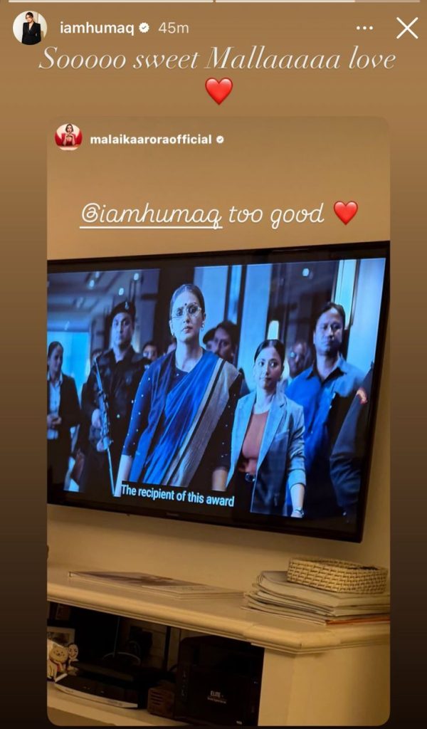 Malaika Arora is all praise for Huma Qureshi