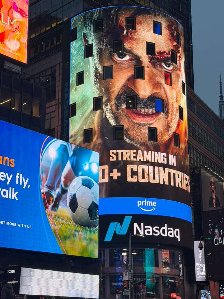 Anil Kapoor’s Subedaar Poster Lights Up New York’s Times Square 