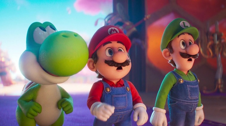 Super Mario Galaxy Movie box office hit: Mario and Luigi in an official still