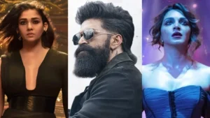 Toxic postponed: Kiara Advani and Nayanthara in a still from Toxic
