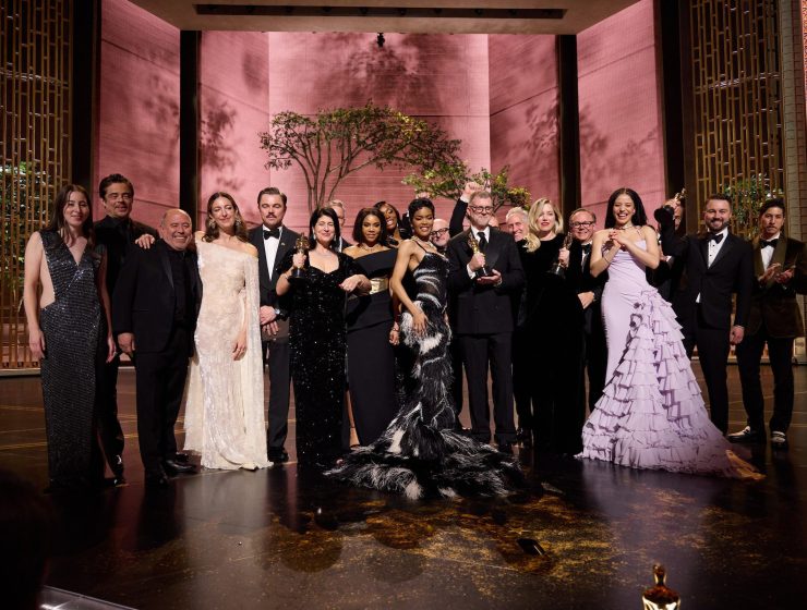 Oscars 2026 winners on stage at the Dolby Theatre for One Battle After Another