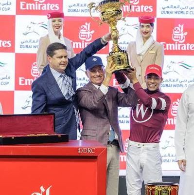 Dubai World Cup 2026 winner Magnitude at Meydan Racecourse