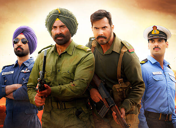 Varun Dhawan, Diljit Dosanjh and Ahan Shetty in the Border 2 box office hit