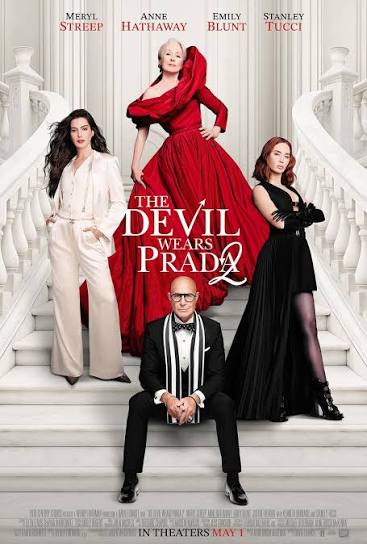 Devil Wears Prada 2 poster with Meryl Streep as Miranda Priestly