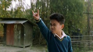 Gugun Kipgen and Angom Sanamatum in the Boong BAFTA winning film