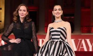Devil Wears Prada 2 cast Anne Hathaway and Emily Blunt