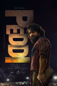 Peddi movie poster with Ram Charan as Peddi